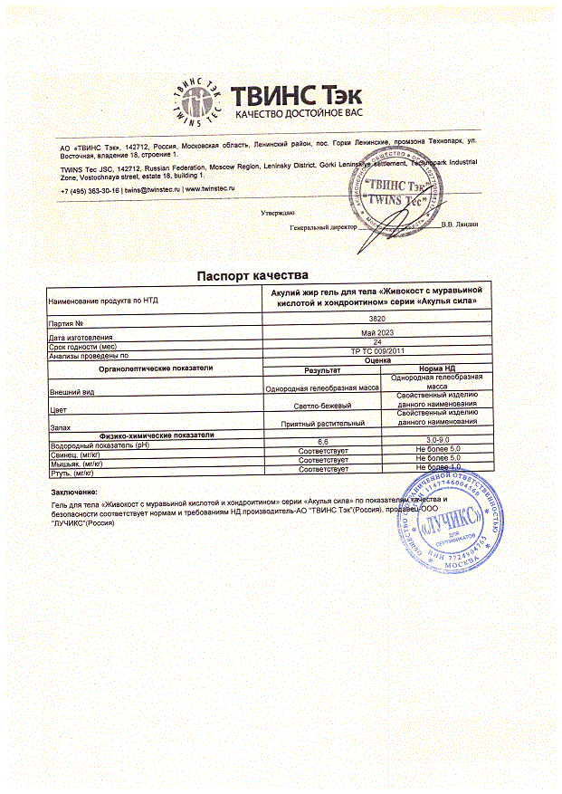 Паспорт №052023